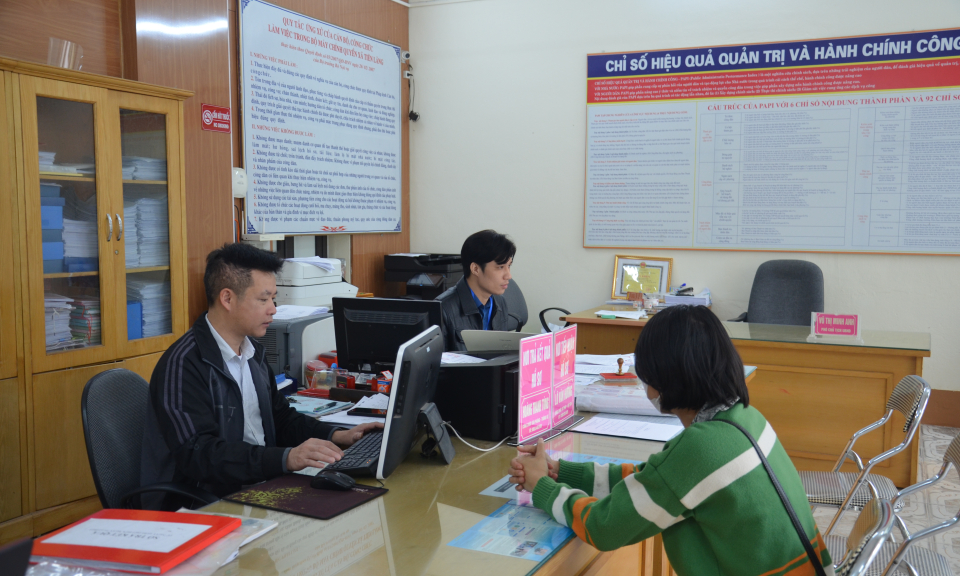 Ghi nhận ở Tiên Lãng
