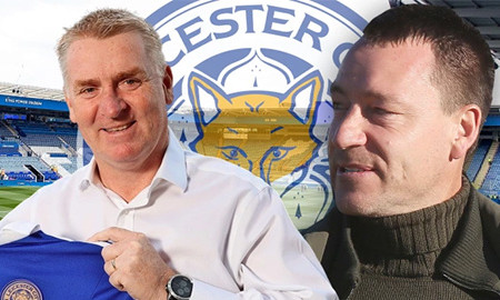 Dean Smith cùng John Terry dẫn dắt Leicester tới hết mùa giải