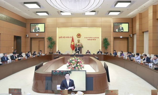 Bế mạc Phiên họp thứ 22 của Ủy ban Thường vụ Quốc hội