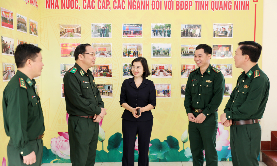 Đảng bộ Bộ đội Biên phòng tỉnh kiểm điểm giữa nhiệm kỳ 2020-2025