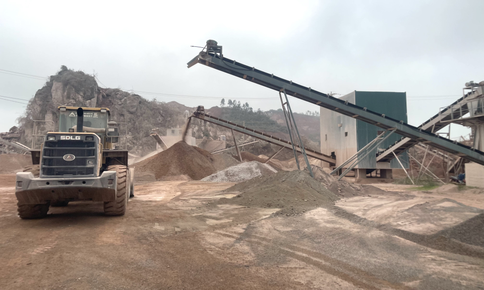 Khắc phục tình trạng ô nhiễm môi trường trong khai thác đá