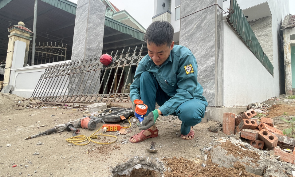 Mở rộng cấp nước sạch đến người dân
