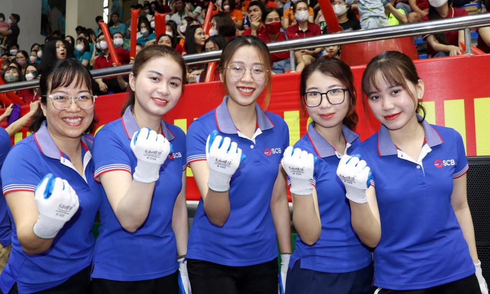 Sôi động ngày hội thể thao ngành ngân hàng