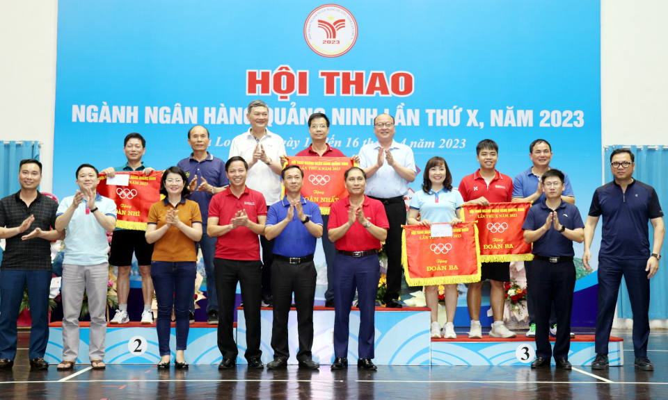Agribank Quảng Ninh đoạt giải Nhất toàn đoàn Hội thao ngành Ngân hàng tỉnh lần thứ X