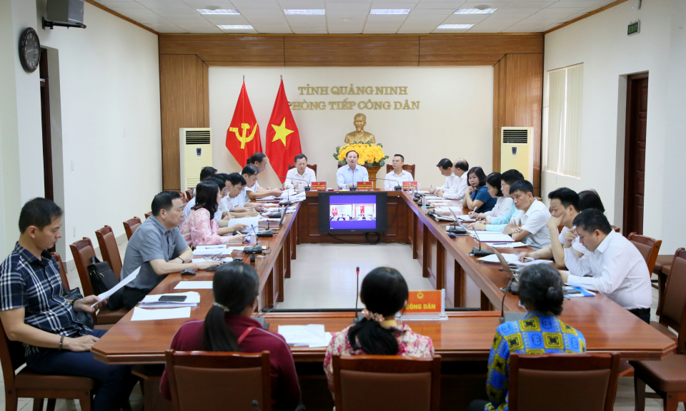Đồng chí Bí thư Tỉnh ủy tiếp công dân thường kỳ tháng 4/2023