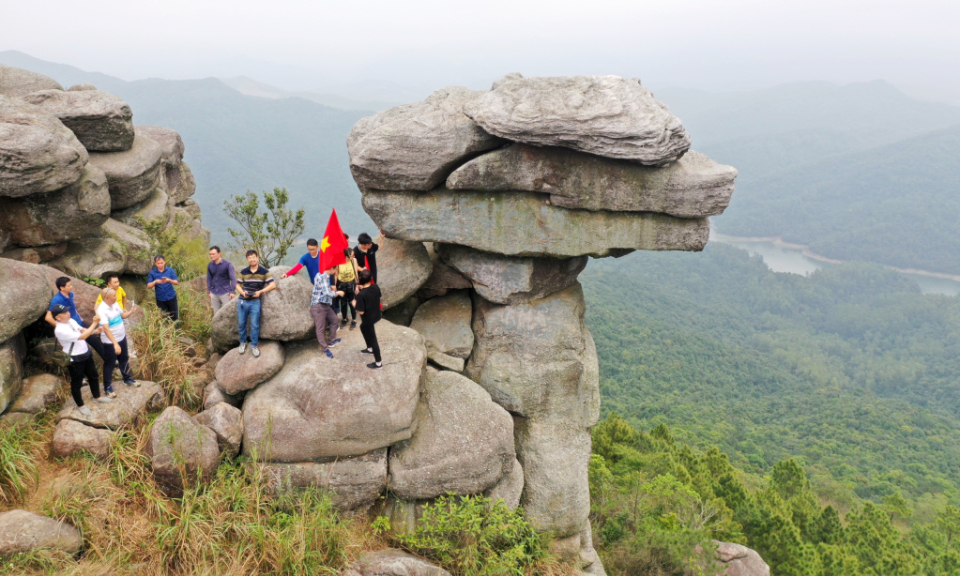 Da Chong mountain - an attraction for adventure lovers
