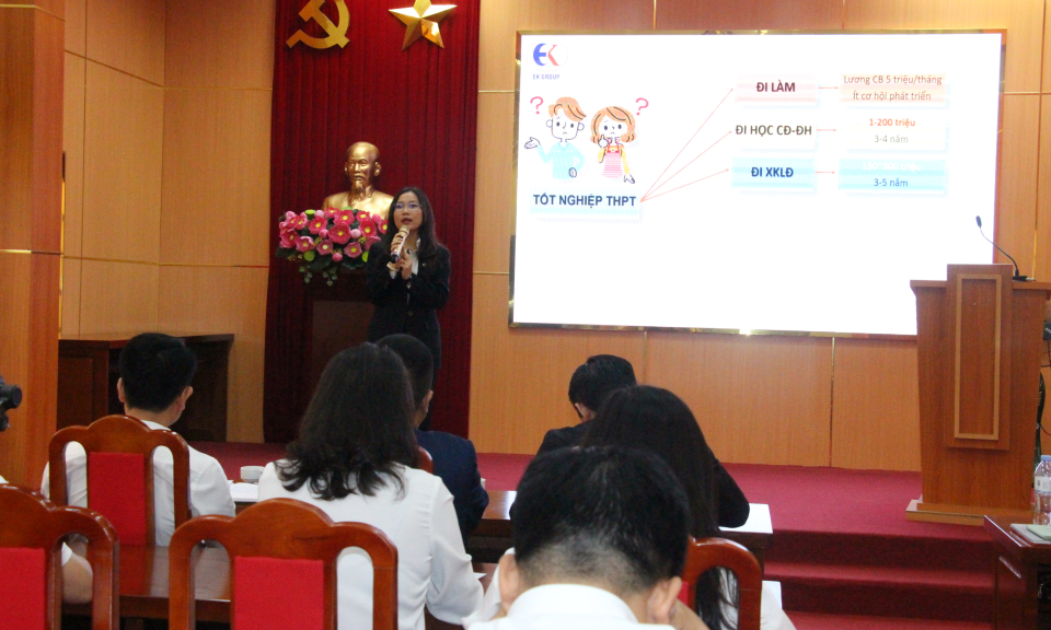 TX Quảng Yên hướng nghiệp, tư vấn xuất khẩu lao động chất lượng cao