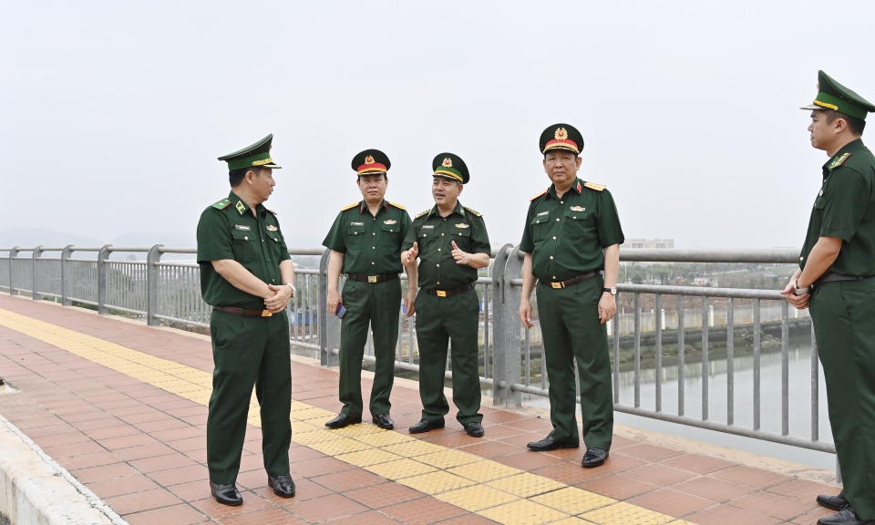 Bộ Tổng tham mưu kiểm tra công tác SSCĐ tại BĐBP tỉnh Quảng Ninh