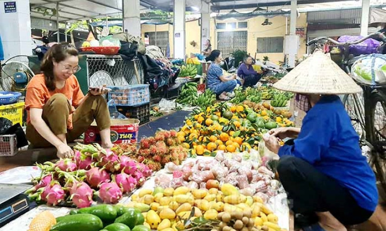 Đổi thay chợ nông thôn mới ở Hải Dương