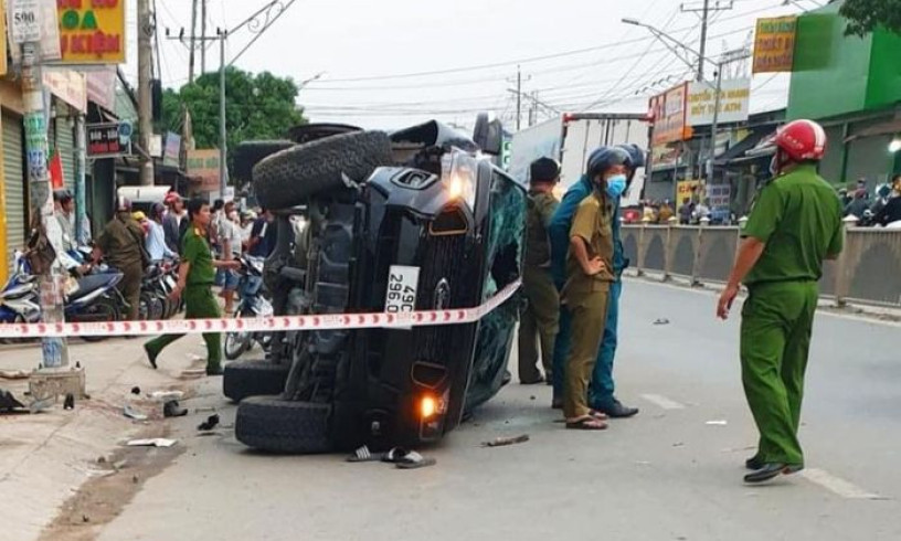 Vụ xe bán tải tông CSGT hy sinh và 2 người tử vong: Trên xe chở ma túy
