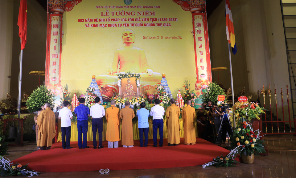 Đại lễ tưởng niệm 693 năm Đệ nhị tổ Pháp Loa Tôn giả viên tịch (1330 – 2023)