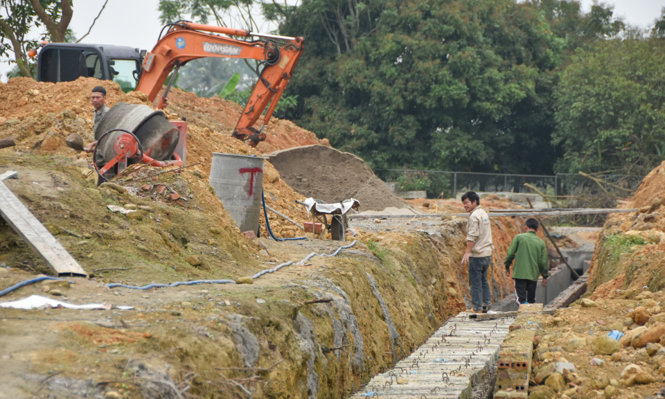 Đầm Hà: Khí thế mới trên những công trình trọng điểm