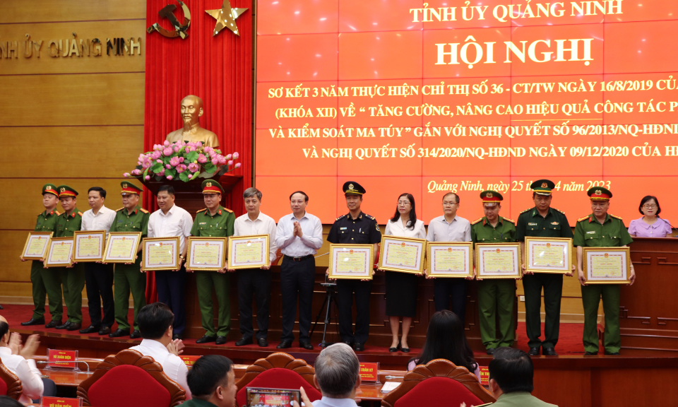 Giữ vững thành quả và đẩy mạnh hơn nữa phòng, chống, kiểm soát ma túy vì hạnh phúc nhân dân