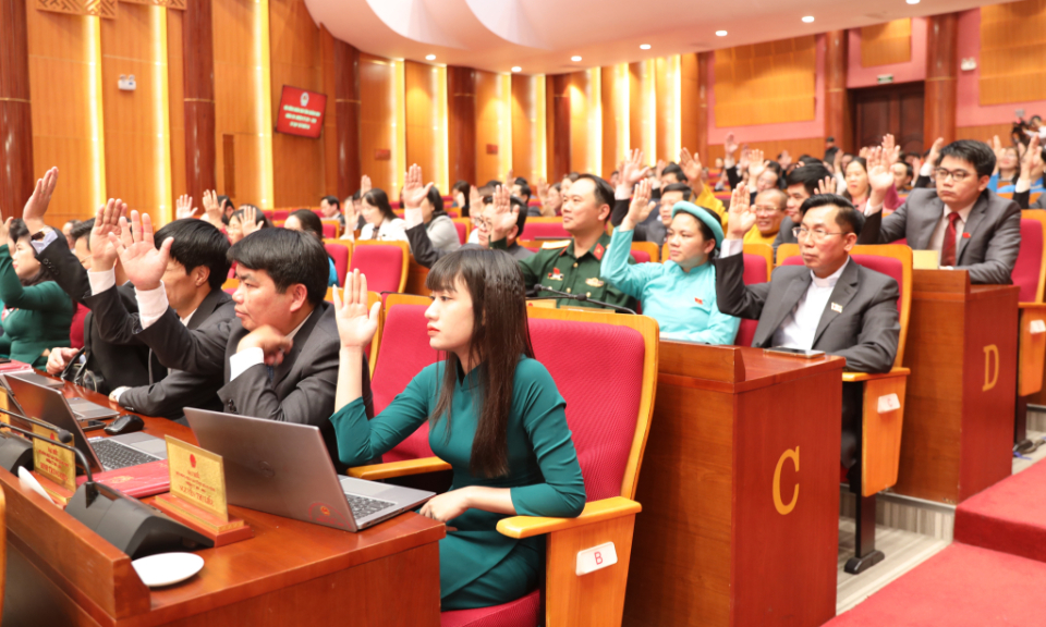 Các nghị quyết đã được thông qua tại kỳ họp thứ 13, HĐND tỉnh Quảng Ninh khóa XIV