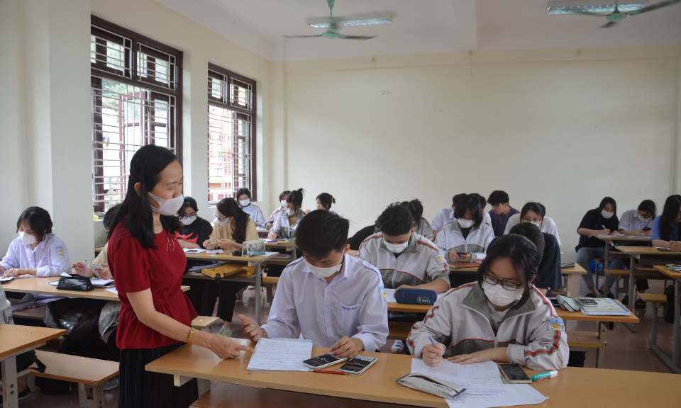 Giúp học sinh thêm tự tin 