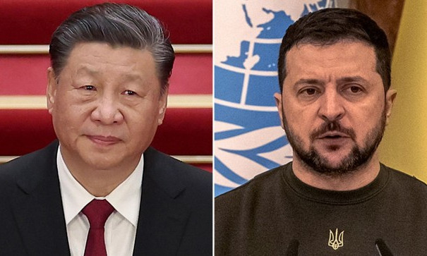 Chủ tịch Trung Quốc điện đàm trong một giờ với Tổng thống Ukraine