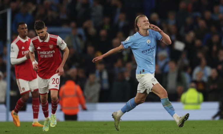 De Bruyne và Haaland nhấn chìm Arsenal