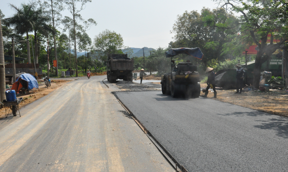 Thông tuyến tỉnh lộ 341 trước ngày 30/4