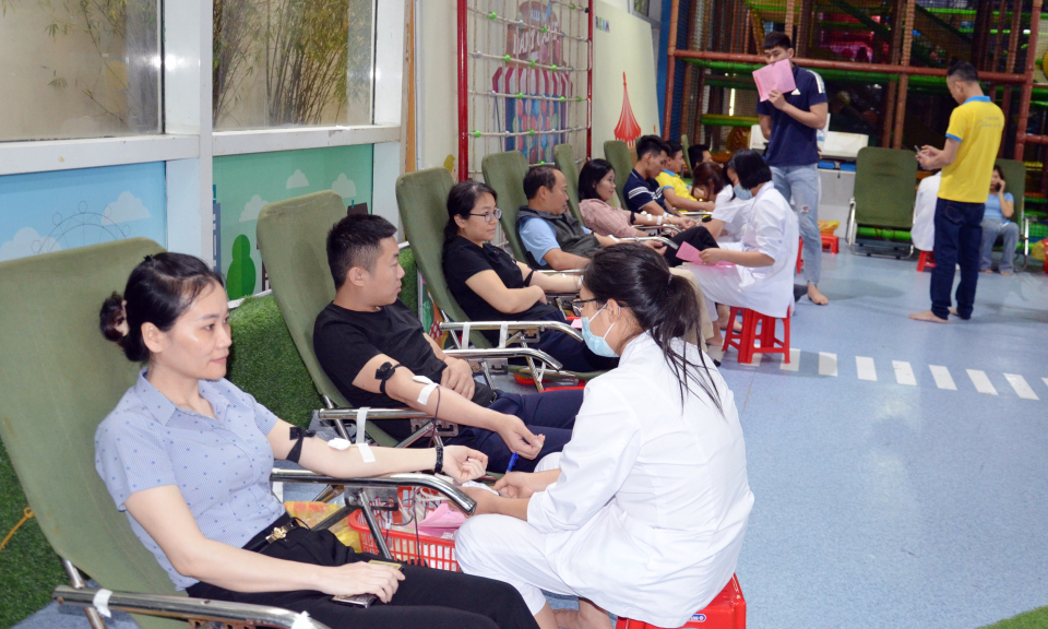 Lan tỏa phong trào hiến máu tình nguyện