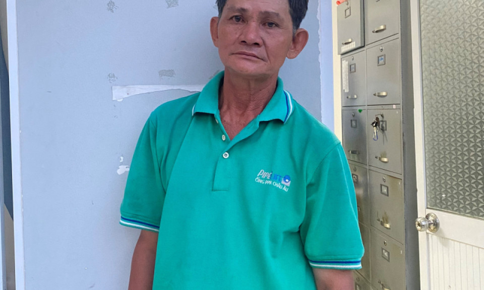 Bắt giam đối tượng cướp giật vé số của cụ bà ngồi xe lăn