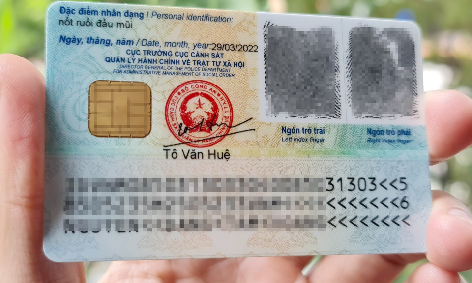 Bộ Công an nói về tính bảo mật của thẻ căn cước dự kiến thay CCCD