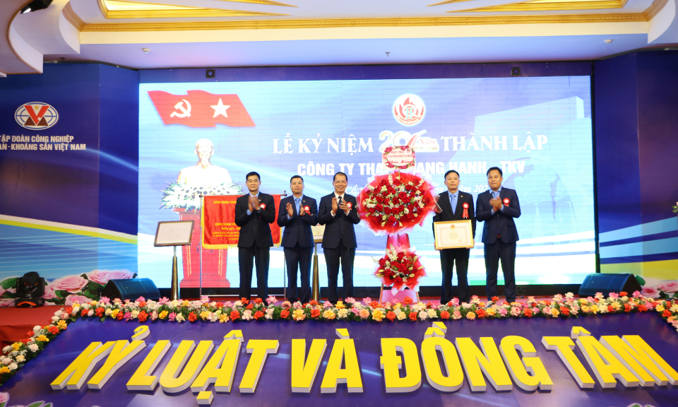 Công ty Than Quang Hanh kỷ niệm 20 năm thành lập