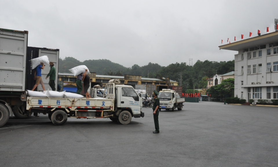 Kim ngạch XNK qua cửa khẩu Bắc Phong Sinh đạt hơn 13,5 triệu USD
