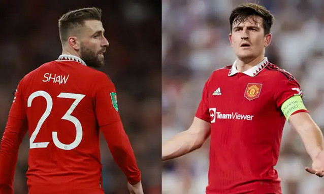 Maguire hết cửa ở lại MU vì... Luke Shaw