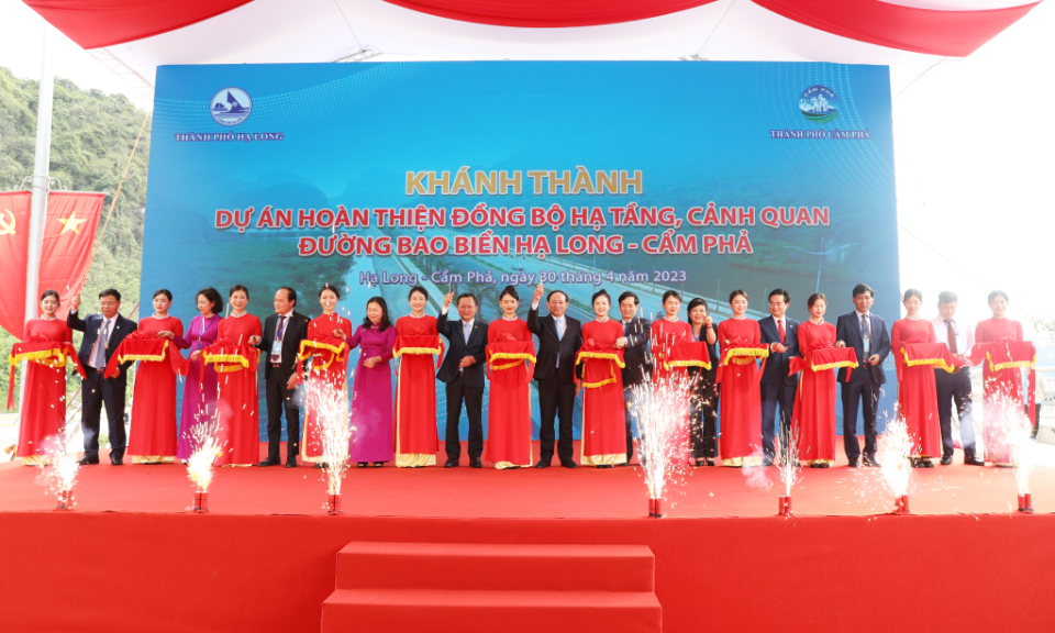 Khánh thành đường bao biển Hạ Long - Cẩm Phả quy mô 6 làn xe