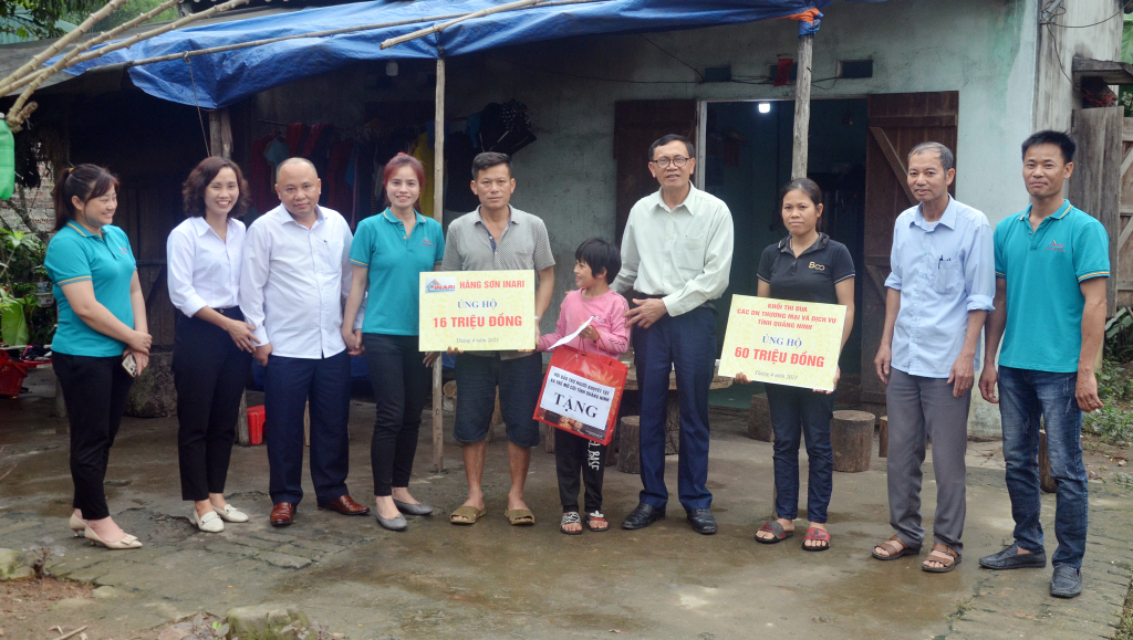 Các tổ chức, cá nhân, nhà hảo tâm hỗ trợ cho gia đình người khuyết tật Trương Văn Cảnh, thôn Quan Điền - Khe Thần I, xã Thượng Yên Công (TP Uông Bí) xây dựng nhà mới.
