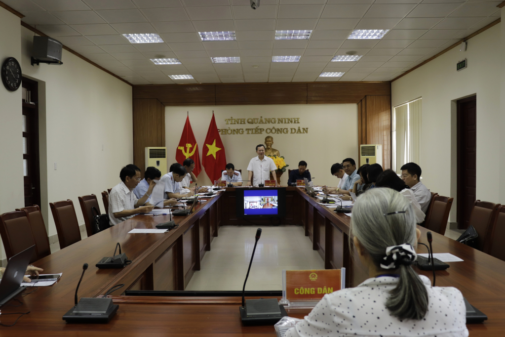Hội đồng tiếp công dân của tỉnh thực hiện tiếp công dân định kỳ tháng 5- 2023.