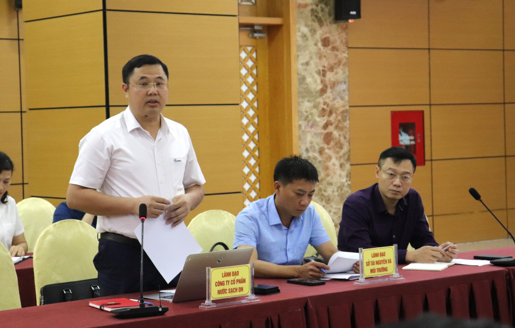 đại diện Công ty cổ phần Nước sạch Quảng Ninh đã cung cấp thông tin. 