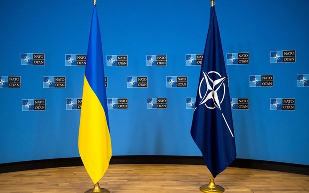 Ukraine tham gia trung tam phong thu khong gian mang cua NATO hinh anh 1