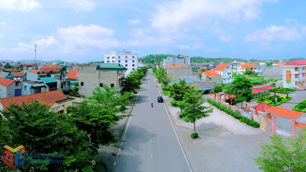 100% xã, phường của TX Đông Triều hoàn thành chương trình xây dựng NTM nâng cao. Ảnh: Mạnh Trường