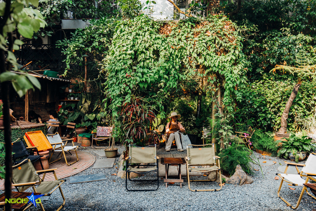 Escape to greenleaf retreat: A tranquil coffee spot in Hanoi