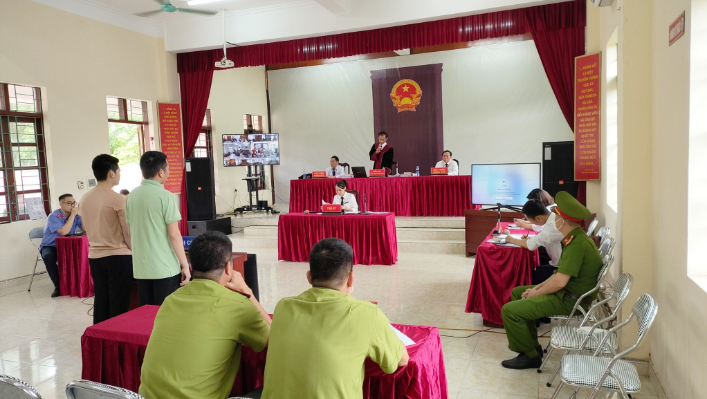 HĐXX tuyên án đối với các bị cáo với tội danh hủy hoại rừng