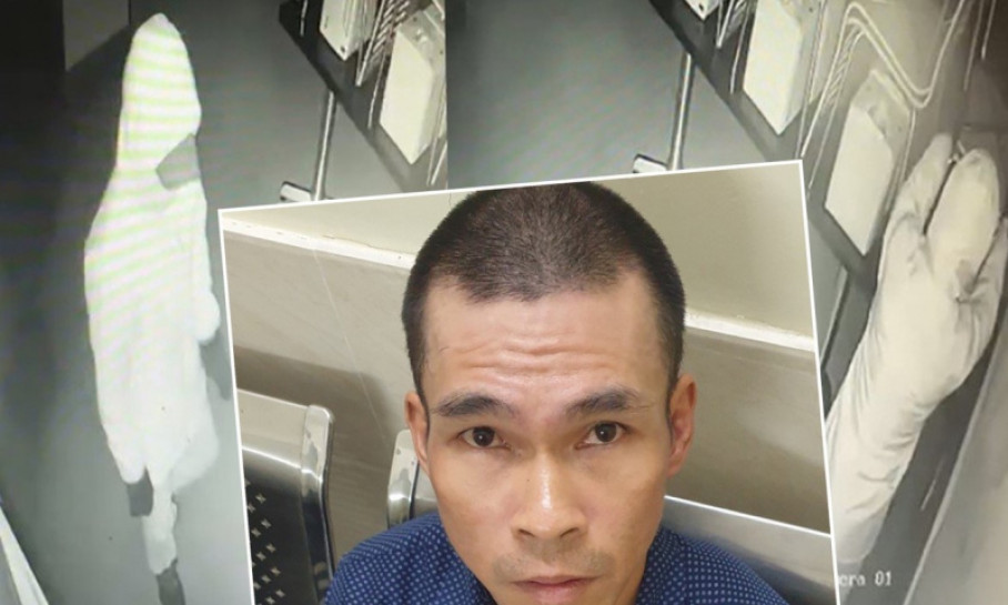 Trốn vào nhà vệ sinh, khống chế bảo vệ để trộm tài sản nhà hàng