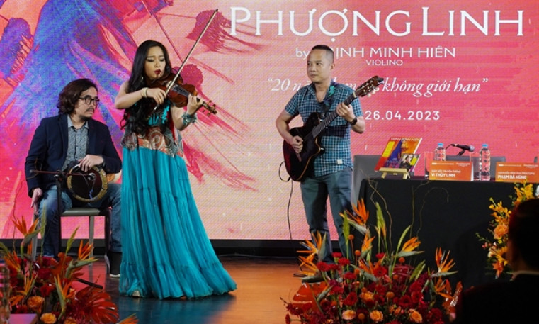 Violinist releases debut album after 20-year musical journey