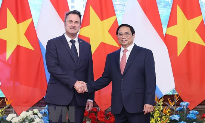 Thủ tướng Phạm Minh Chính hội đàm với Thủ tướng Luxembourg