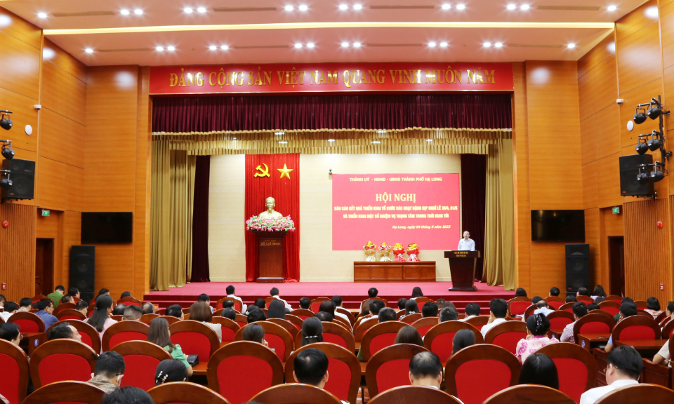 Xây dựng TP Hạ Long trật tự, kỷ cương, an ninh, an toàn, văn minh