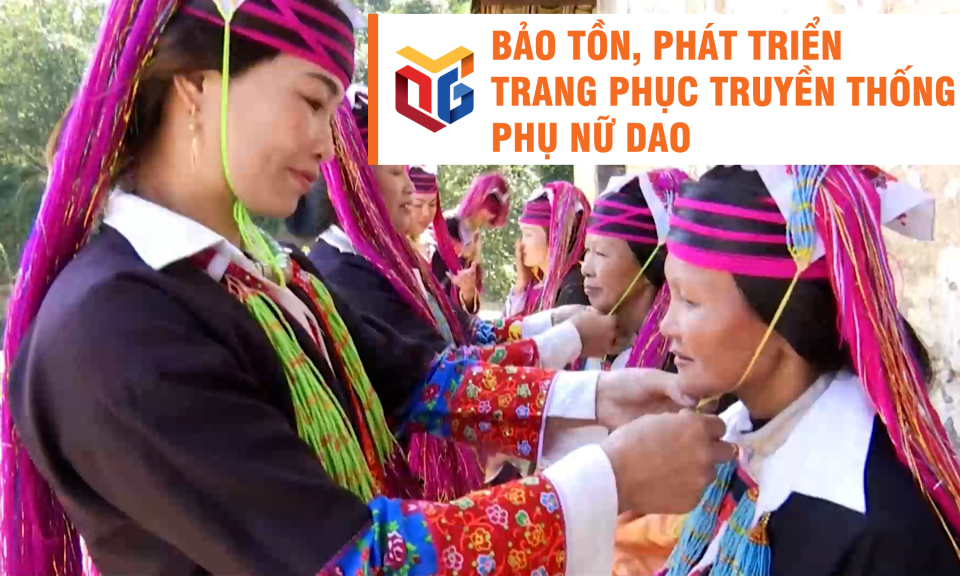 Bảo tồn, phát triển trang phục truyền thống phụ nữ Dao