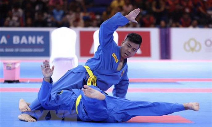 Việt Nam giành huy chương Bạc ở môn Vovinam và Cờ Ouk Chaktrang