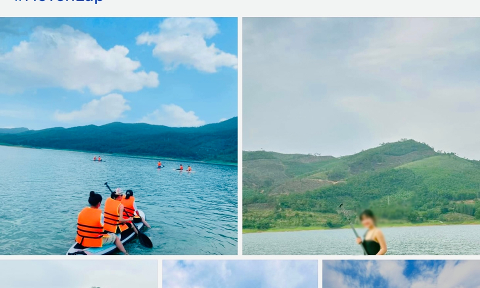 Cần sớm dẹp bỏ các hoạt động du lịch tự phát trong lòng hồ Yên Lập