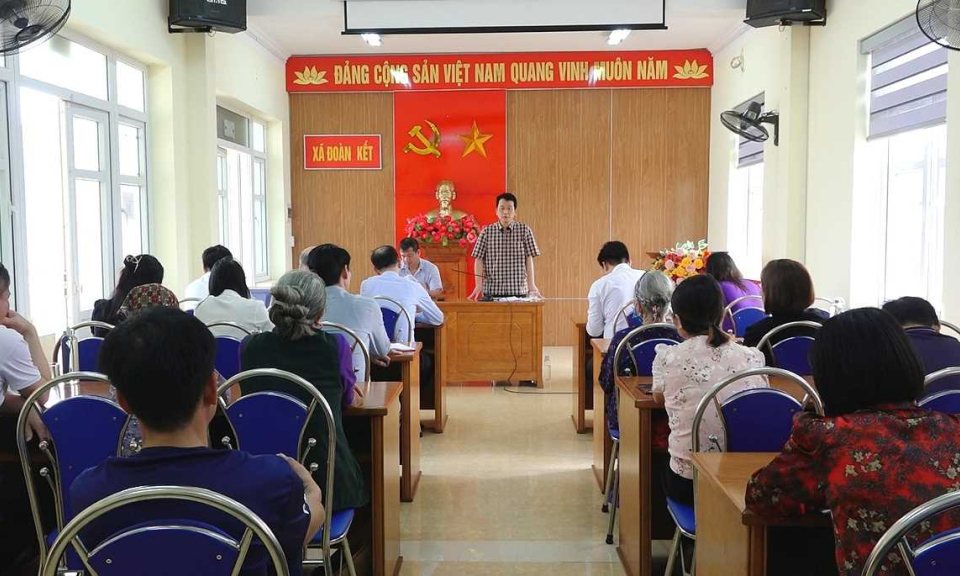 Không chấp nhận khiếu nại của ông Nguyễn Văn Khánh (xã Đoàn Kết, huyện Vân Đồn)