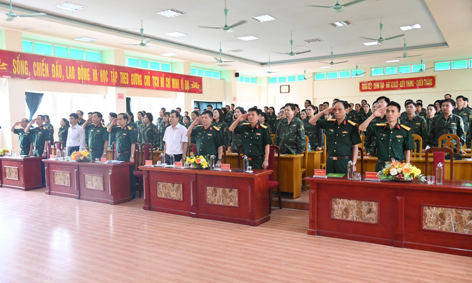 Khai giảng lớp bồi dưỡng kiến thức quốc phòng và an ninh đối tượng 3, khóa 3