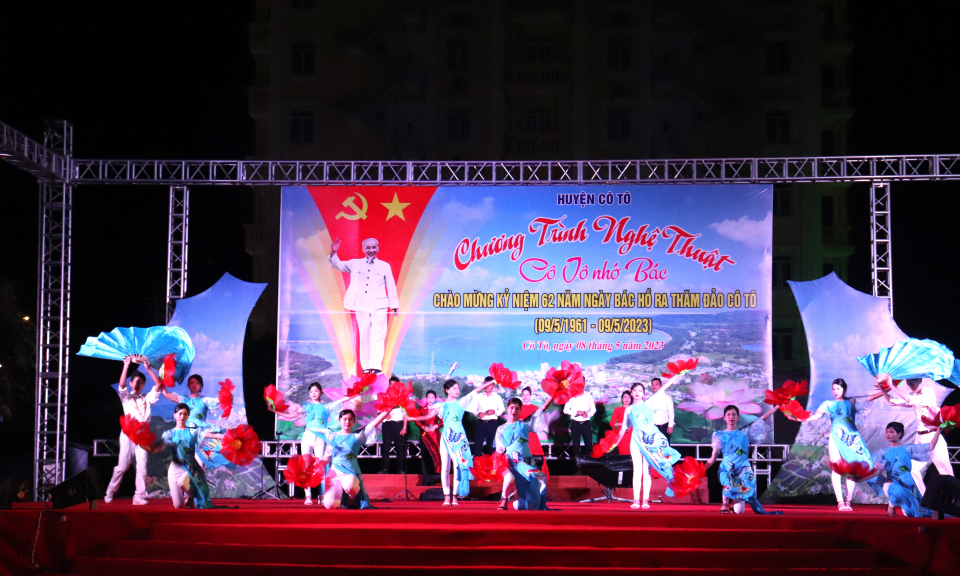 Chương trình nghệ thuật “Cô Tô nhớ Bác”