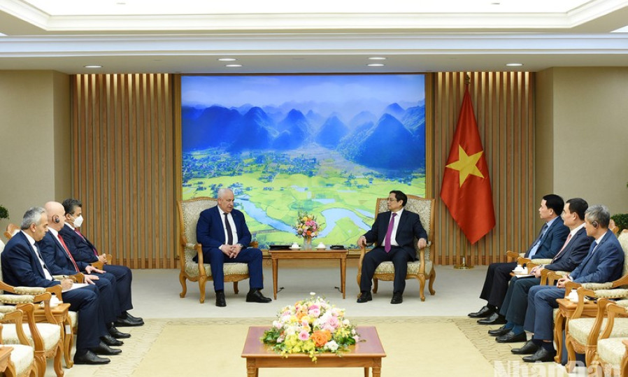 Việt Nam luôn ủng hộ, chia sẻ, thúc đẩy hợp tác nhiều mặt với Palestine