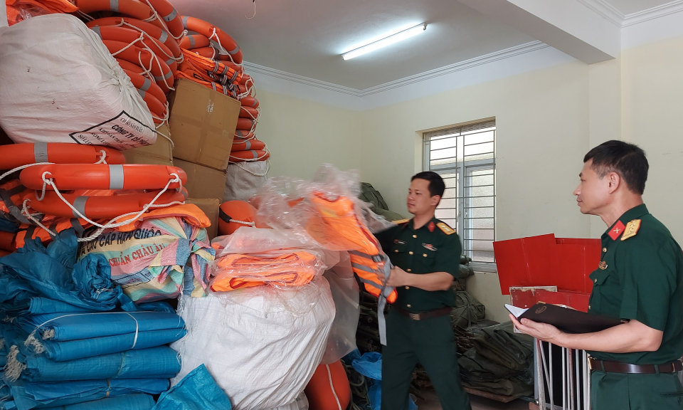 Vân Đồn: Nâng cao năng lực phòng ngừa, ứng phó, khắc phục hậu quả thiên tai
