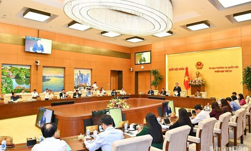 Ủy ban Thường vụ Quốc hội xem xét nhiều nội dung quan trọng trình Quốc hội tại Kỳ họp thứ 5