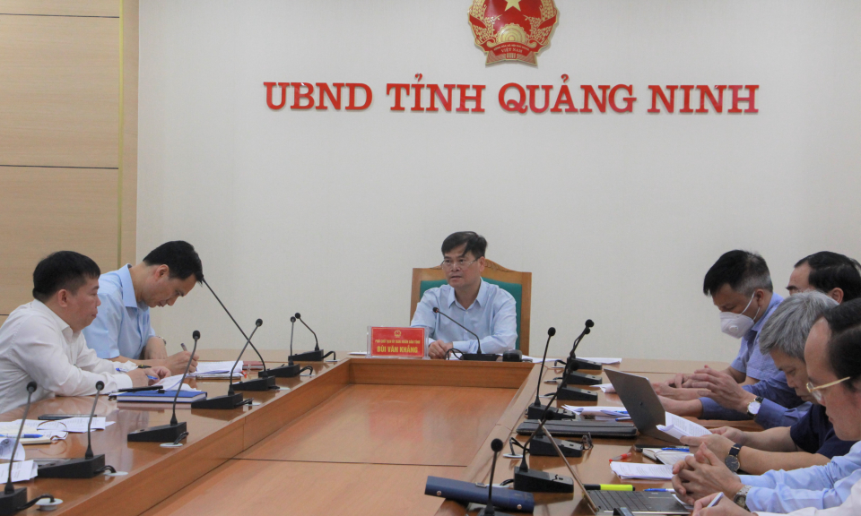 UBND tỉnh họp về thu hút, xúc tiến đầu tư